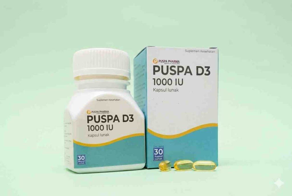 Puspa D3 1000 IU Apakah Aman dari Efek Samping