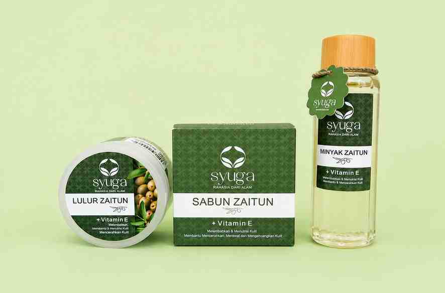 Cara Pakai Syuga Shampoo Zaitun